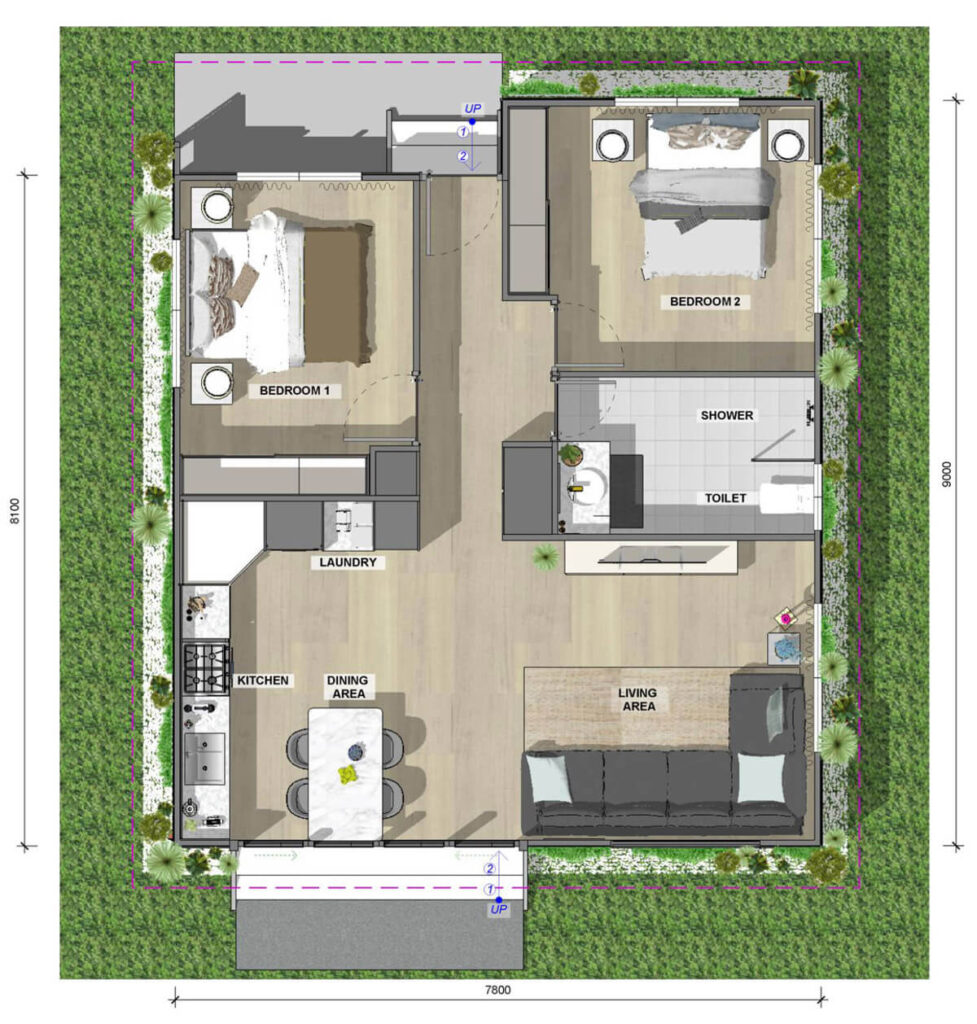 The Clara Floor Plan