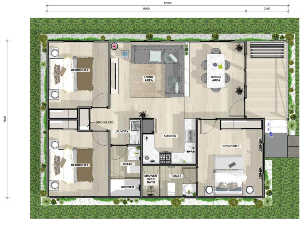 The Edith Floor Plan